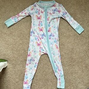 Posh Peanut Parz footless PJs 9-12 months